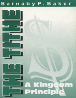 Tithe the kingdom Principle by Bakers.pdf